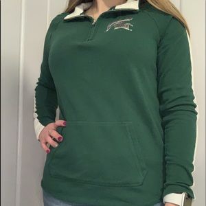 PINK Campus Michigan State Half-Zip